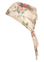 Brass Plum BP. Floral Print Eyelet Head Wrap