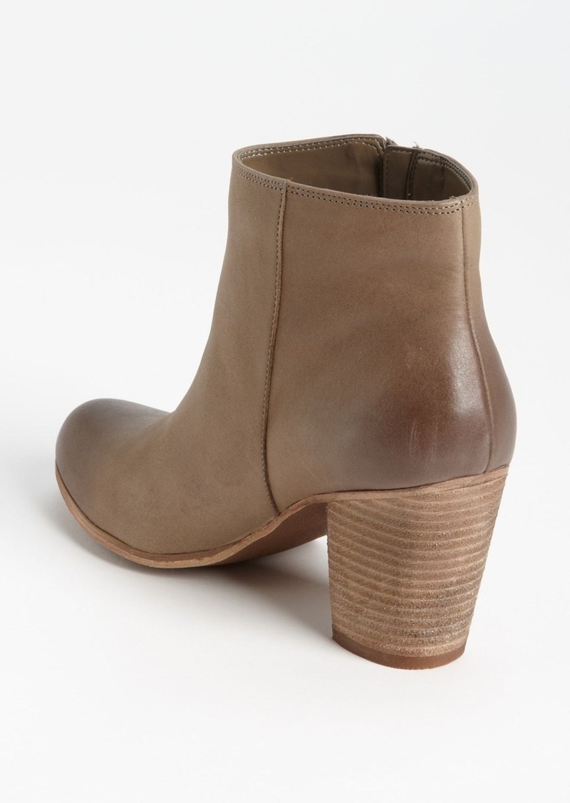 brass plum booties