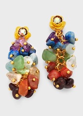 Brinker & Eliza  Frida Multi-Stone Dangle Earrings