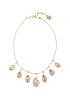 Brinker & Eliza - Miacomet Beaded Shell Necklace - Neutral - OS - Moda Operandi - Gifts For Her