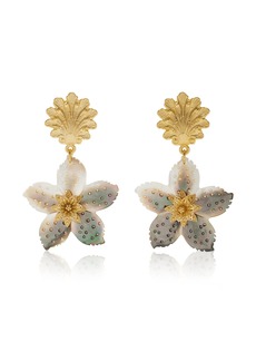 Brinker & Eliza - Portia 24K Gold-Plated Shell Earrings - Gold - OS - Moda Operandi - Gifts For Her