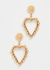 Brinker & Eliza Heart of Gold Earrings