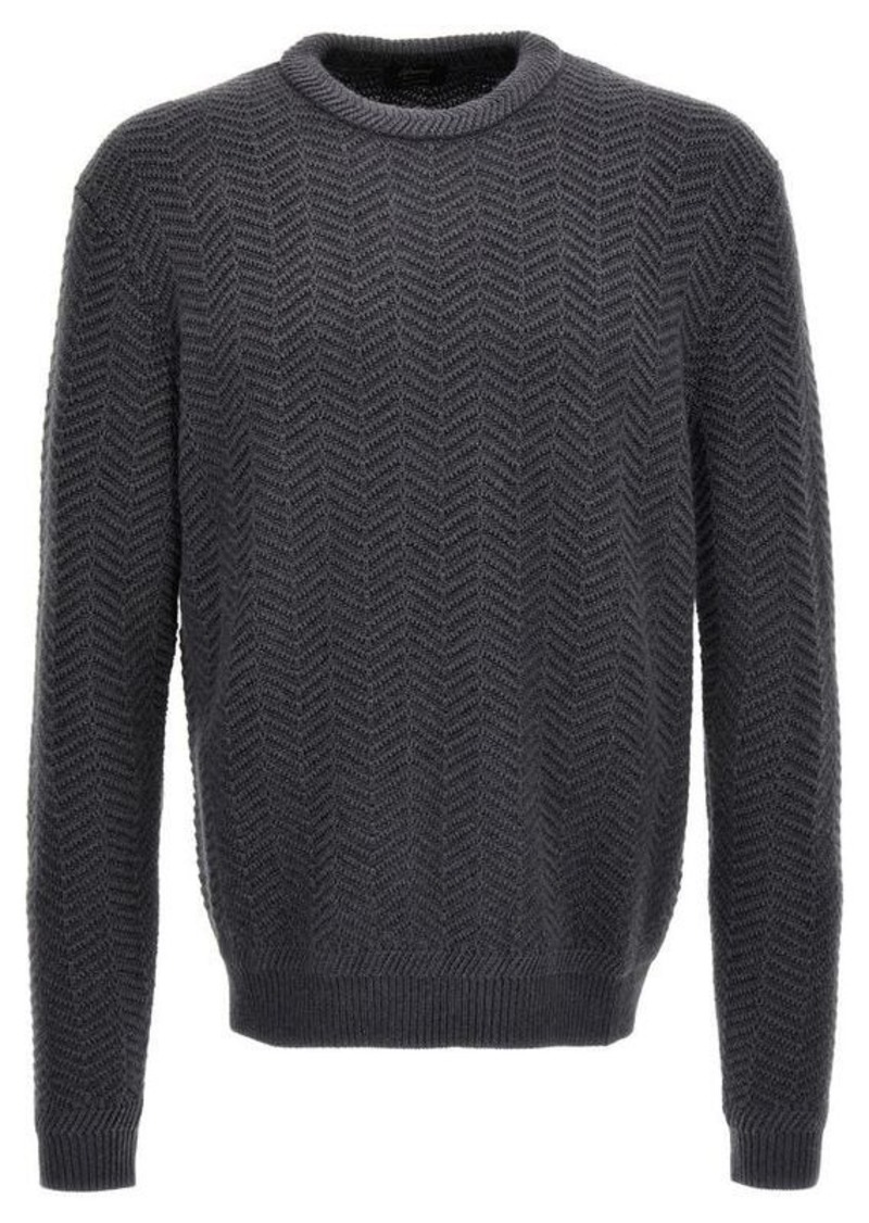 BRIONI 'Herringbone' sweater