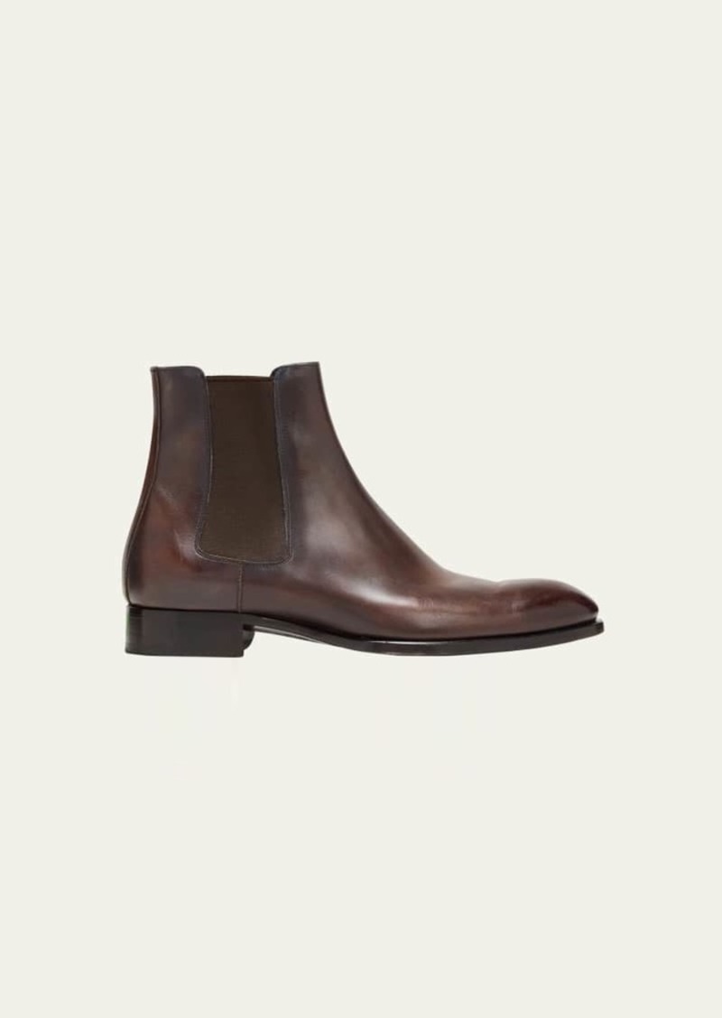 Brioni Men's Leather Chelsea Boots