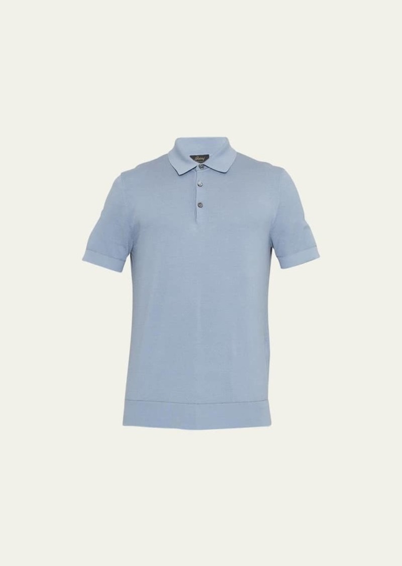 Brioni Men's Sea Island Polo Shirt