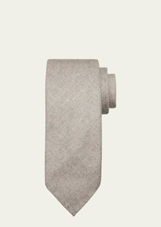 Brioni Men's Silk Herringbone Tie