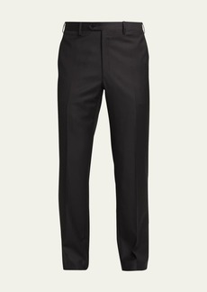 Brioni Men's Solid Wool Trousers