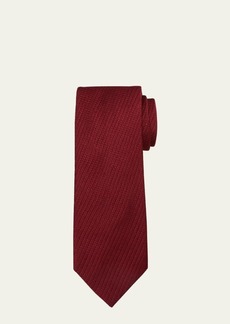 Brioni Men's Textured Silk Tie