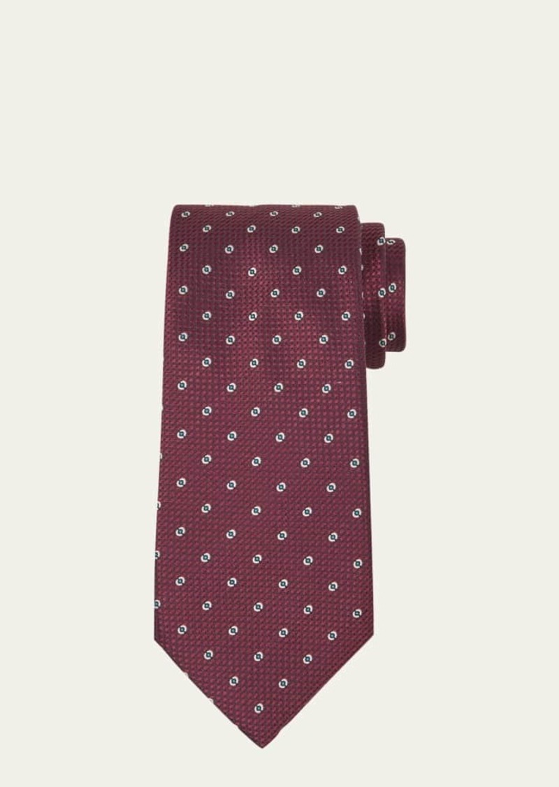 Brioni Men's Woven Silk Tie