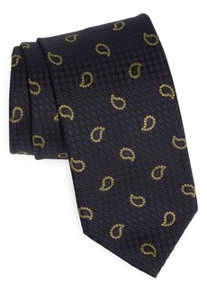 Brioni Paisley Silk Jacquard Tie