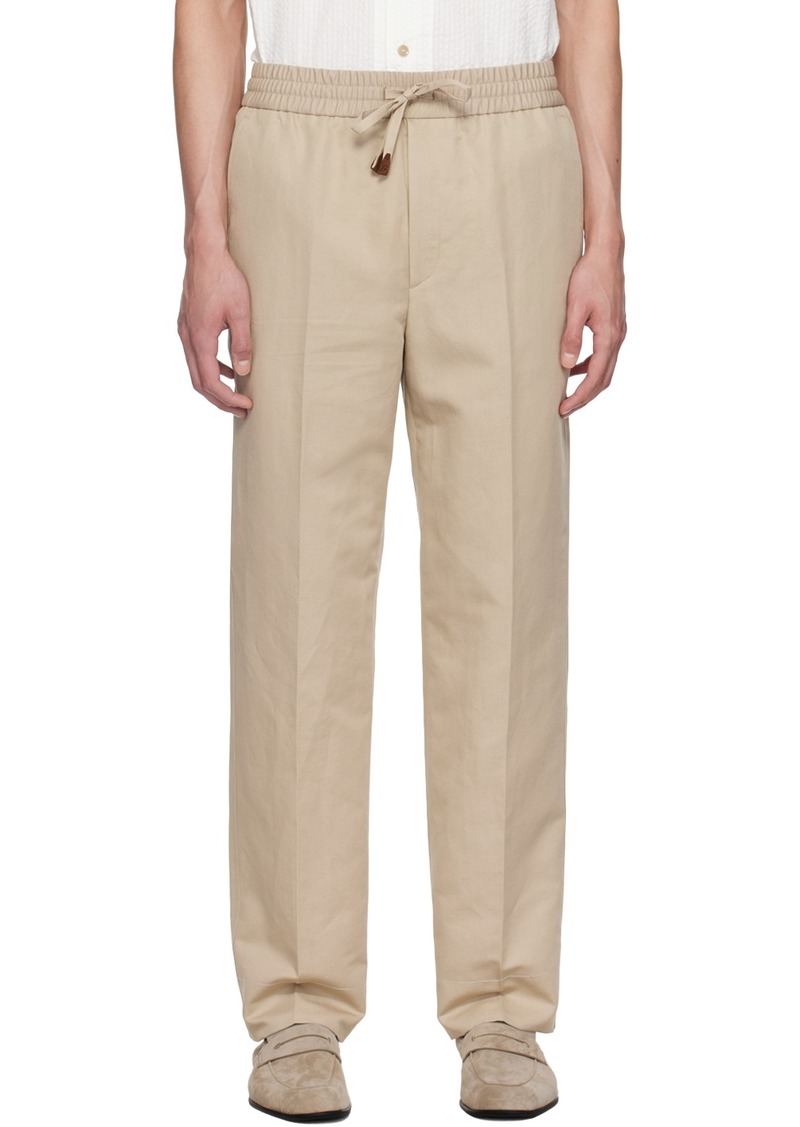 Brioni Taupe Asolo Trousers