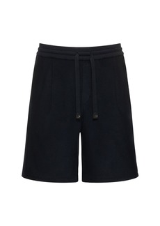 Brioni Cotton & Silk Terrycloth Shorts