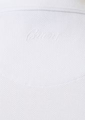 Brioni Cotton Jersey Piquet Polo