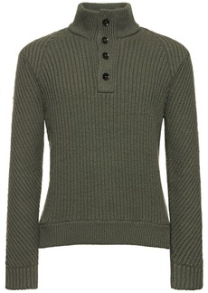 Brioni Cotton Knit Sweater