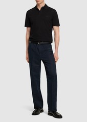 Brioni Cotton Piquet Polo