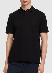 Brioni Cotton Piquet Polo