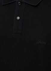 Brioni Cotton Piquet Polo