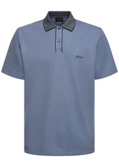 Brioni Cotton Piquet Polo