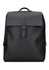 Brioni Grained Leather City Backpack