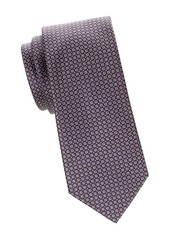 Brioni Grid Flannel Silk Tie