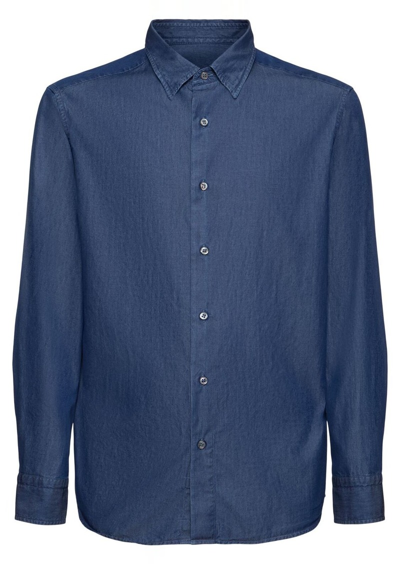 Brioni Light Cotton Regular Fit Shirt