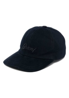 Brioni logo-embroidered baseball cap