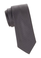 Brioni Micro Dot Silk Tie