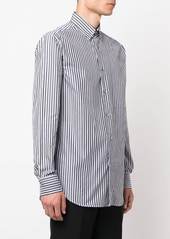 Brioni striped long-sleeve shirt