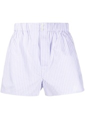 Brioni striped print shorts