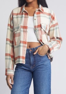 Brixton Bowery Plaid Flannel Button-Up Shirt