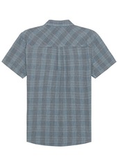 Brixton Memphis Linen Blend Short Sleeve Shirt