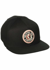 Brixton Men's Rival Medium Profile Adjustable Snapback Hat black