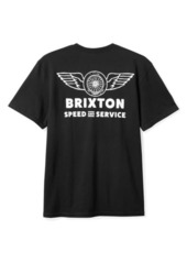 Brixton Spoke Cotton Graphic T-Shirt