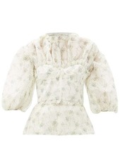 Brock Collection Ramage floral-print silk blouse