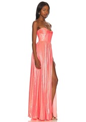 Bronx and Banco Florence Strapless Gown