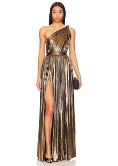 Bronx and Banco Goddess One Shoulder Gown