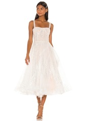Bronx and Banco Mademoiselle Bridal Midi Dress