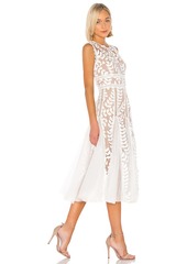 Bronx and Banco Saba Blanc Midi Dress