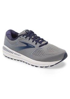 Brooks Beast 20 Running Shoe in Blue/Grey/Peacoat at Nordstrom