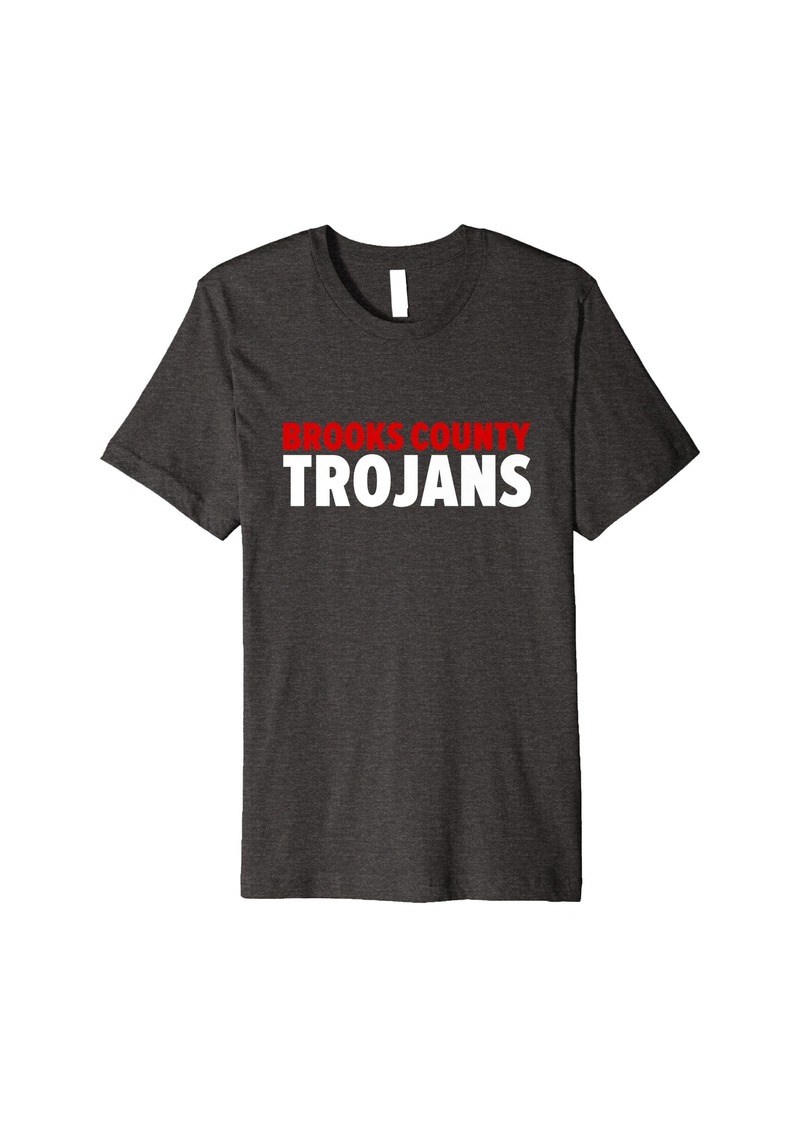 Brooks County Trojans Bold Premium T-Shirt