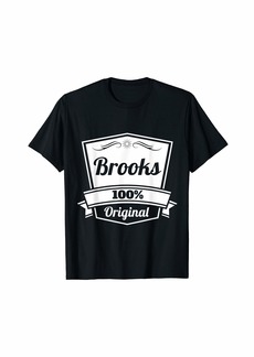 Brooks Gift / Brooks Personalized Name Birthday T-Shirt