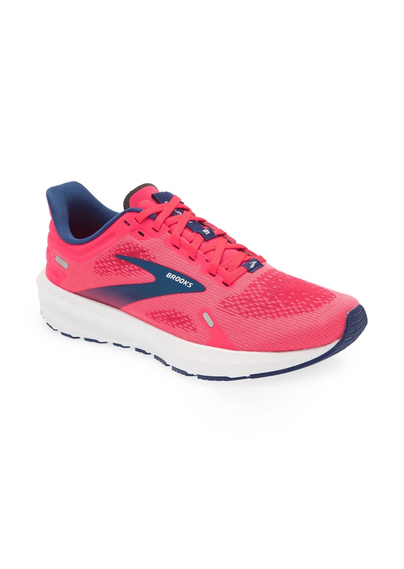 Brooks Launch 9 Running Shoe in Pink/Fuchsia/Cobalt at Nordstrom Rack