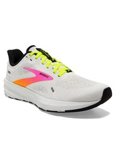 Brooks Launch 9 Running Shoe in White/Pink/Nightlife at Nordstrom Rack