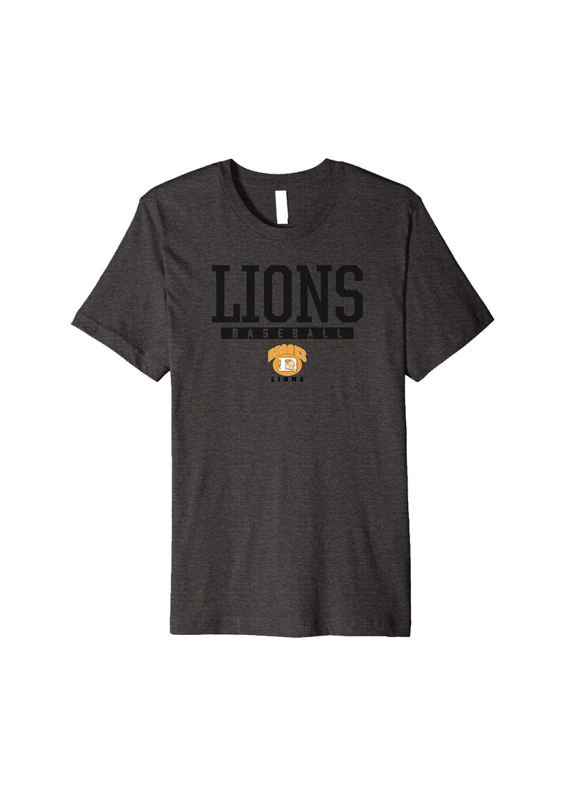 Brooks Lions Logo Baseball HS Premium T-Shirt