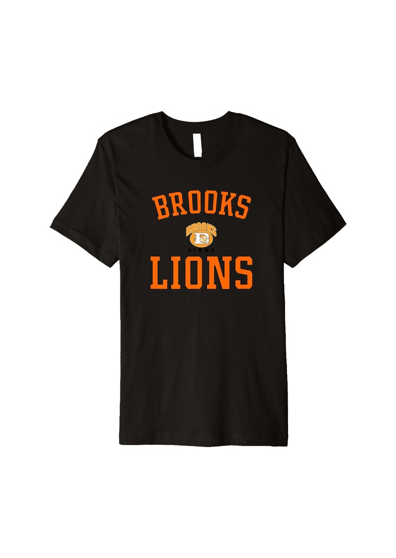 Brooks Lions Logo Varsity HS Premium T-Shirt