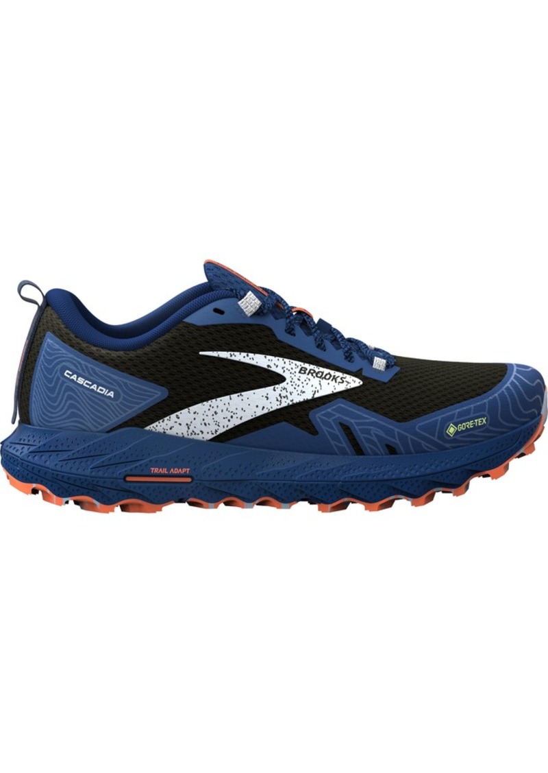 Brooks Men's Cascadia 17 GTX Trail Running Shoes, Size 8, Black | Father's Day Gift Idea