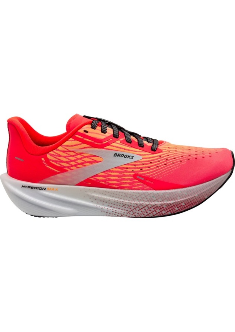 Brooks Men's Hyperion Max Running Shoes, Size 8, Orange | Father's Day Gift Idea