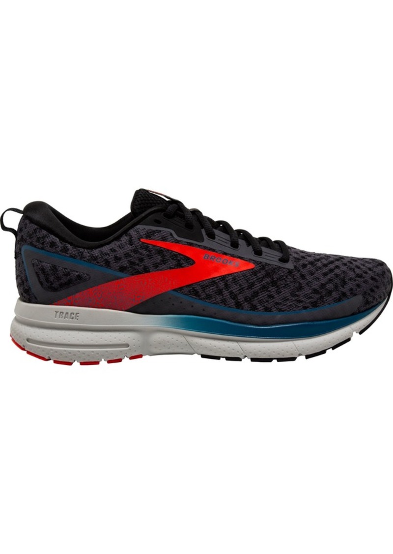 Brooks Men's Trace 3 Running Shoes, Size 8, Black/Red