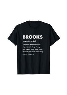 Brooks Name T-Shirt
