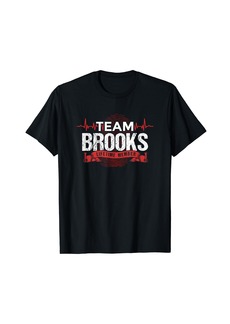 BROOKS TEAM Family Reunions DNA Heartbeat Gift T-Shirt